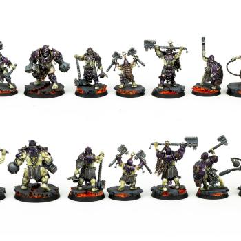 Iron golems by Sadziu