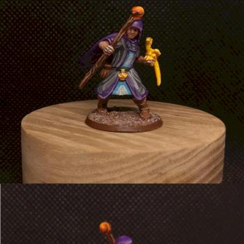 Dungeons & Dragons Human mage by GarLoq