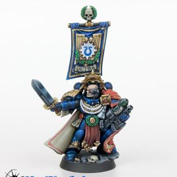 Ultramarines Captain by MadFlyArtStudio