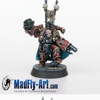 Chaos Space Marines Lord by MadFlyArtStudio