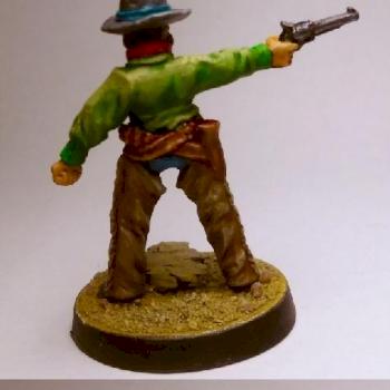 cowboy #1 green shirt by BlerYon
