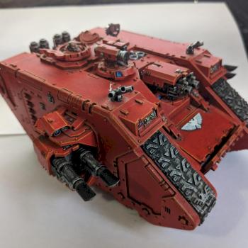 Blood Angels land raider by havokas1990