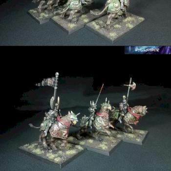 Demigryph Knights Empire by WaylanderPaint