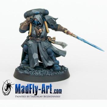 Primaris Librarian in Phobos Armour by MadFlyArtStudio