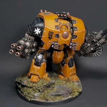 Imperial Fist Leviathan Dreadnought by Drömel