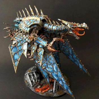 HELDRAKE CHAOS SPACE MARINES by juanlurockerman