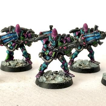 Elder warp spiders by kaeloth