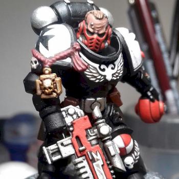 Black Templar Primaris Liutenant by Nagini