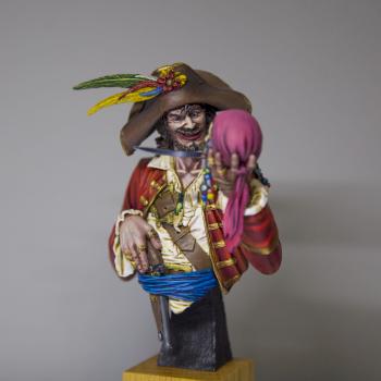 Pirate with skull by Mugiwara_no_Pelmen
