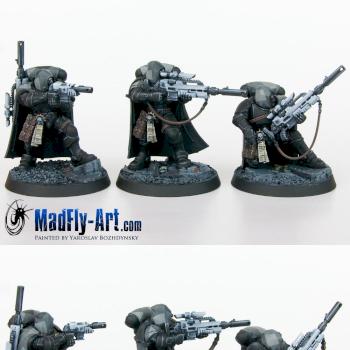 Iron Hands Primaris Eliminators by MadFlyArtStudio