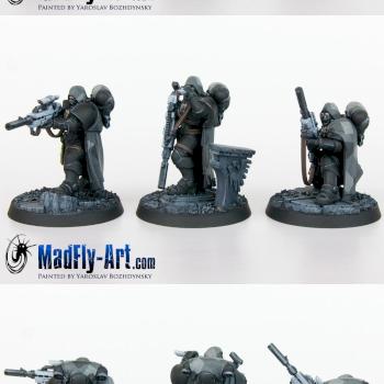 Iron Hands Primaris Eliminators by MadFlyArtStudio