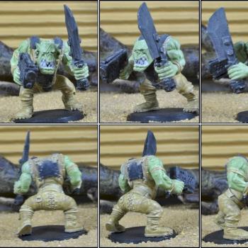Ork Moscha Boy by BerndBolerow