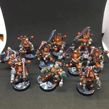KHORNE BERSERKERS by juanlurockerman