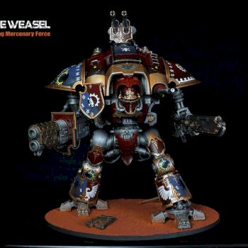 Adeptus Mechanicus Imperial Knight by White Weasel Studio