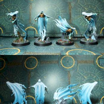 Nighthaunt Myrmourn Banshees by epoepo