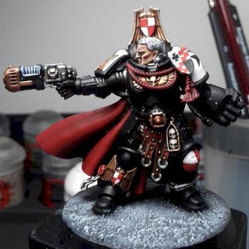 Black Templar Primaris Captain by Nagini