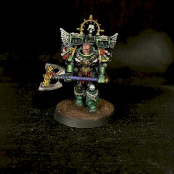 Dark Angels Space Marines Executioner by PiratePaintingFXBG