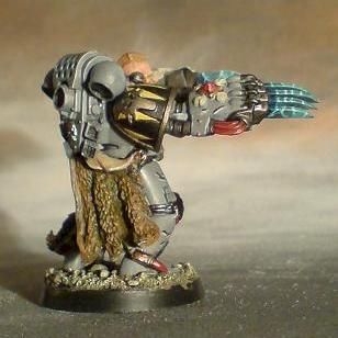 Space Wolf - Wolf Guard by Kror77