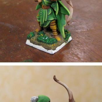 Wood Elf - Glade Guard by Diarsid