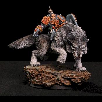 Wolf Lord on Thunderwolf by ARRRDIAN