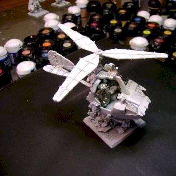 Dwarfs - Gyrocopter 2 by Qcbob
