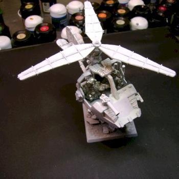 Dwarfs - Gyrocopter by Qcbob