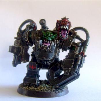 Ork warboss in mega armour by tomarse