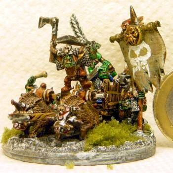 Warmaster - 10mm - Orc and Goblin Battle by therry
