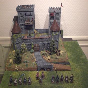 Bretonnian Castle by Lapin_Rouge