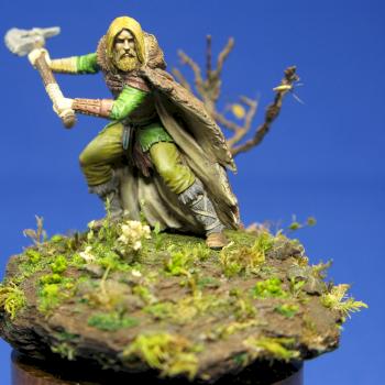 Wilding Warrior with Great Axe by kazz