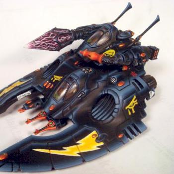 Eldar Ulthwe Fire Prism Grav Tank by Edheldin
