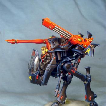 Ulthwe Eldar Warwalker by Edheldin