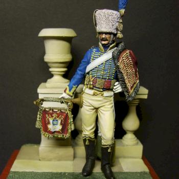 trompette chasseurs a cheval 1806-1815 by zwick