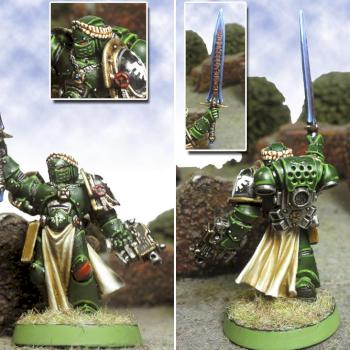 Dark Angels 3rd Company Champion by Enzomadcap