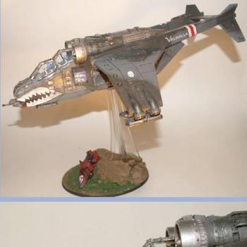 Valkyrie du régiment des Dables gris de Valhalla by Corbec