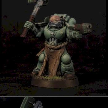 Space marine -  commander by MitchellHucker