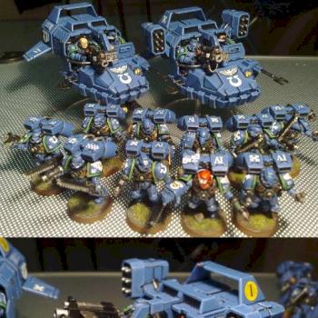Land Speeder - Ultramarines by sidestreaker