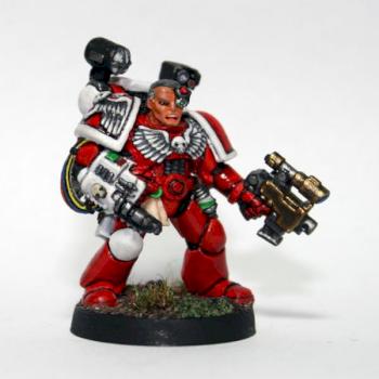 Blood Angels Sanguinary Priest by tahrik mili