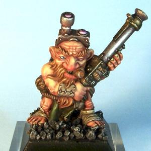 Watching the coalmine - Rackham dwarf by Litospher