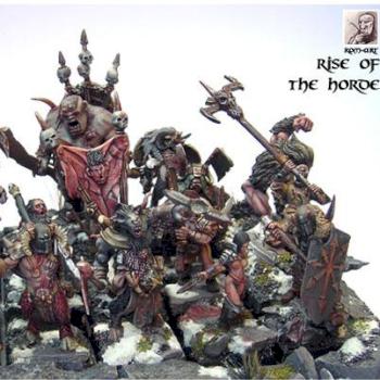 Rise of the Horde - Chaos Marauders by jarhead