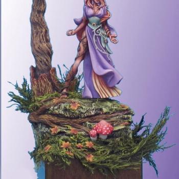 Enchanteresse Sylvarin - Elven enchanteress by JMC
