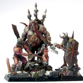Begin of a Chaos Marauder unit by jarhead
