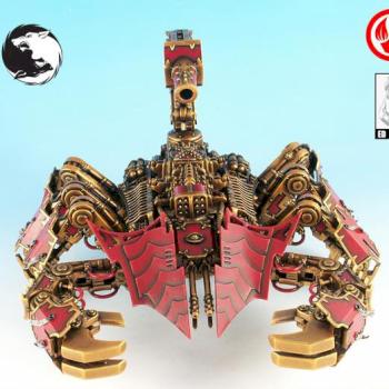 Thousand sons Scorpion Defiler by Morthai