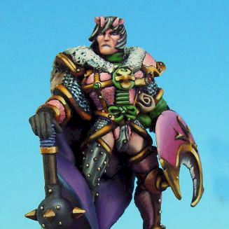 Chaos Champion of Slaanesh by QiaoZhong