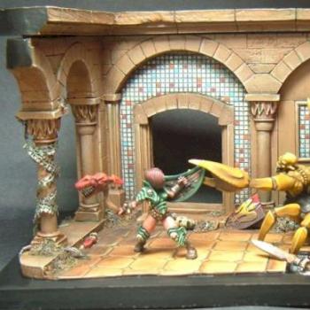 Scorpion King Meets his Match by lonewolf