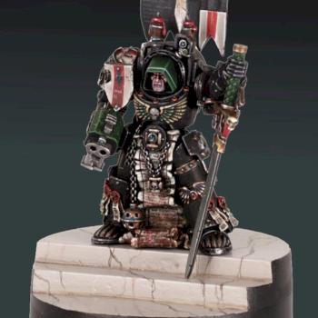 Deathwing terminator chaplain - better pic - by fildunn
