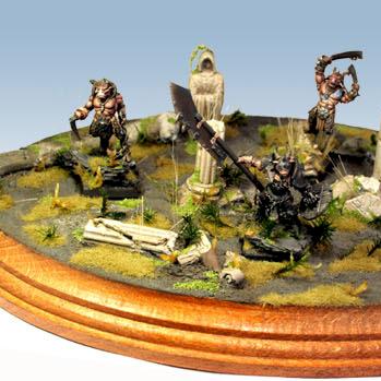Beast Warband. Silver at Golden deamon'07 by Robacek
