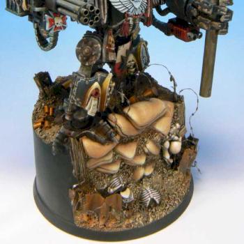 Black Templars Venerable Dreadnought close ups by mark of the dead
