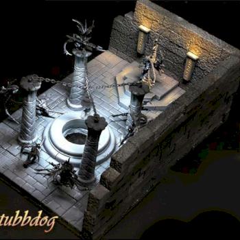 Crystal Desires - diorama on OSL by Stubbdog
