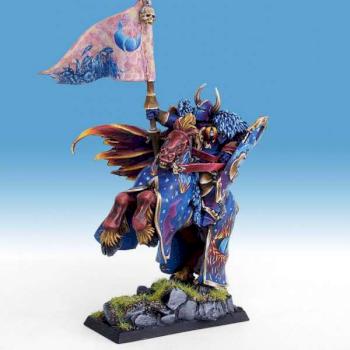 Tzeentch Chaos Battle Standard Bearer by IRKUCK